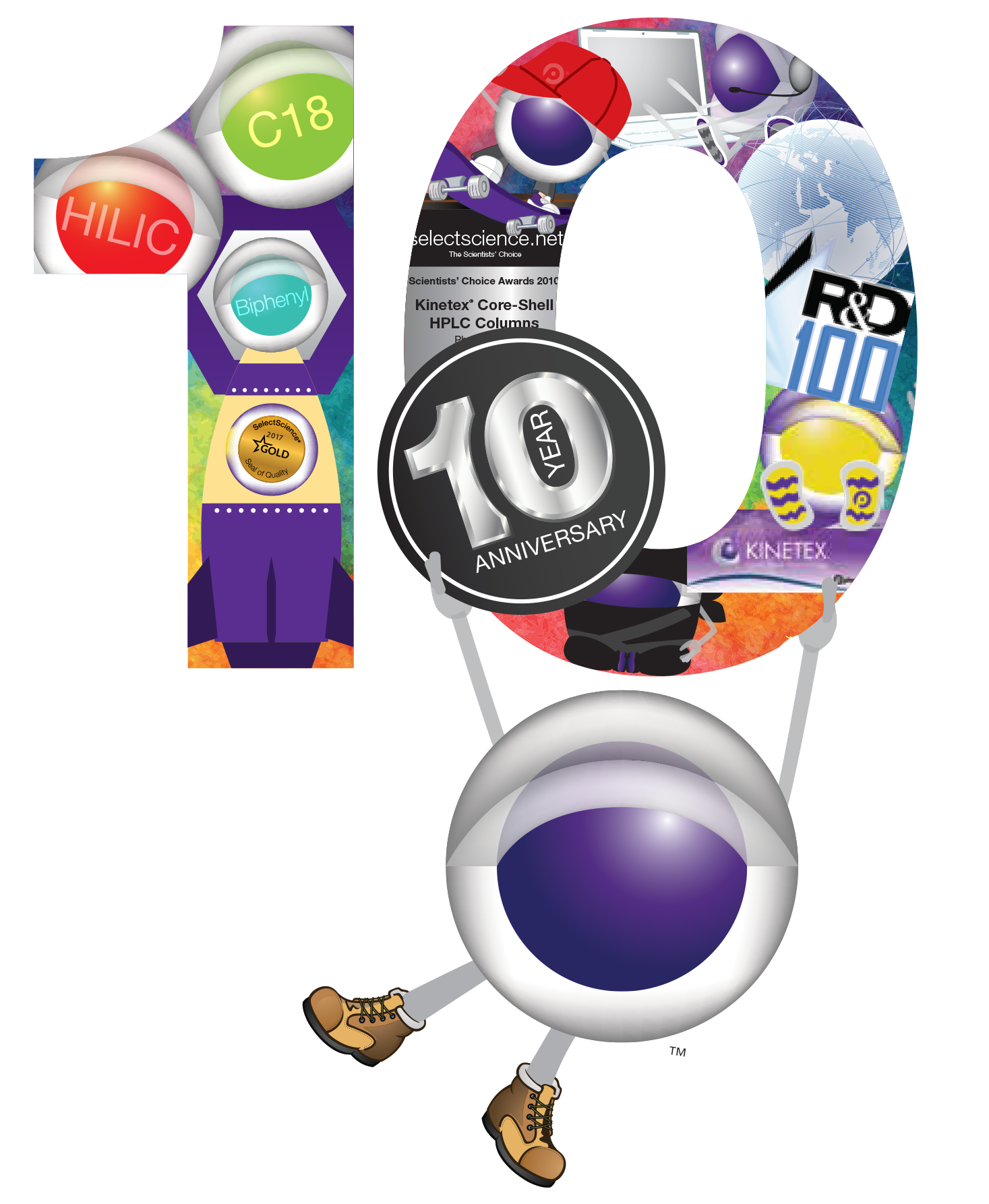 Kinetex Ball Guy hanging out