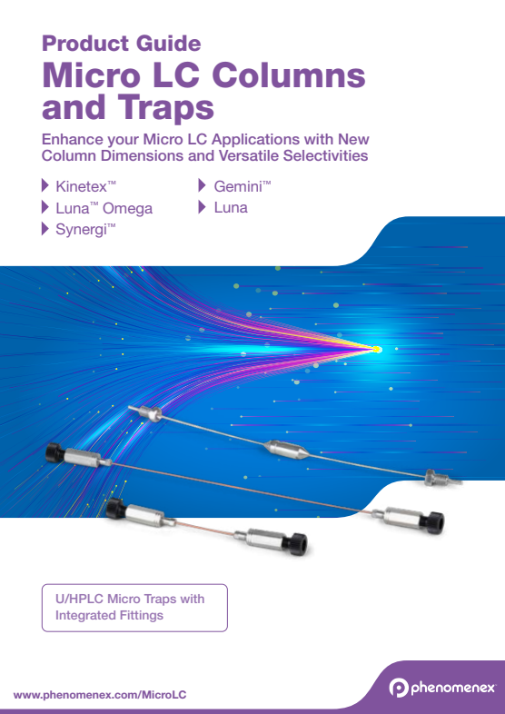 Phenomenex Micro LC Columns Brochure